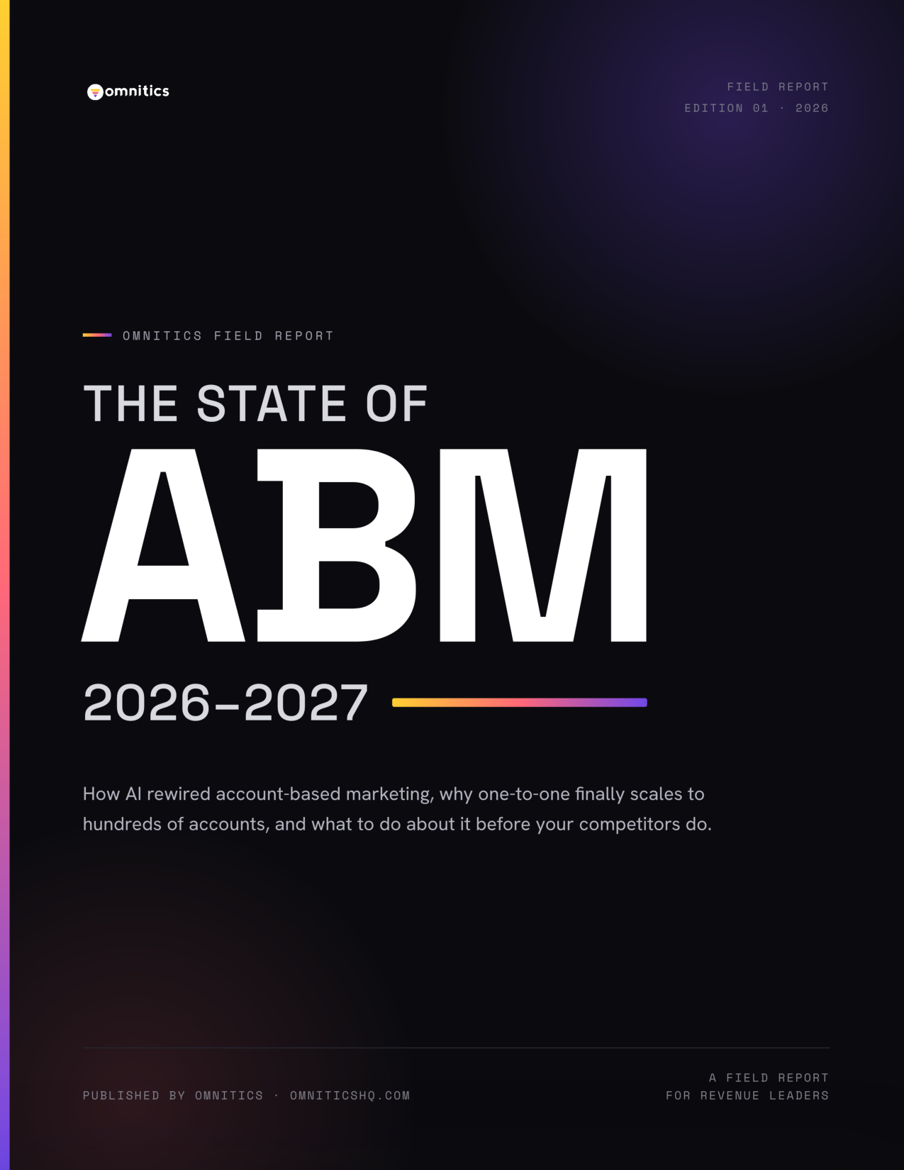 The State of ABM 2026-2027 cover